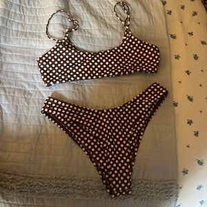 Shop tan lines polka dot bikini